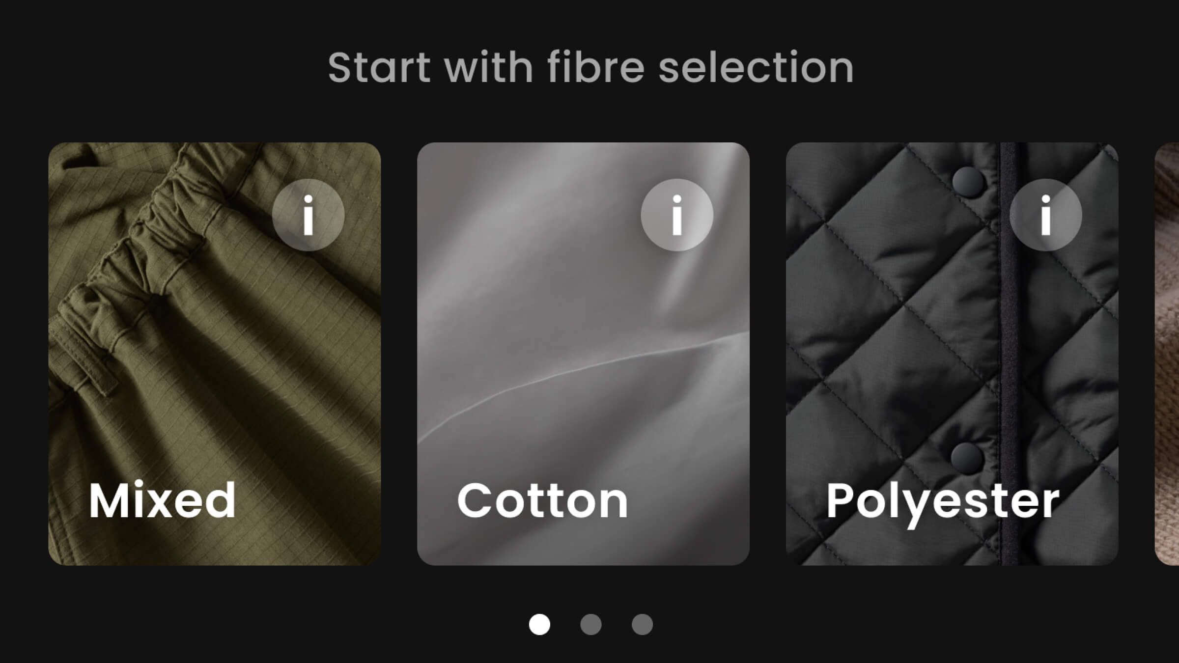 GUIDED FROM FIBRE TO FINISH